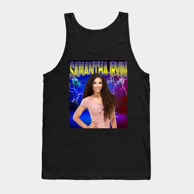 SAMANTHA IRVIN Tank Top by Rofi Art